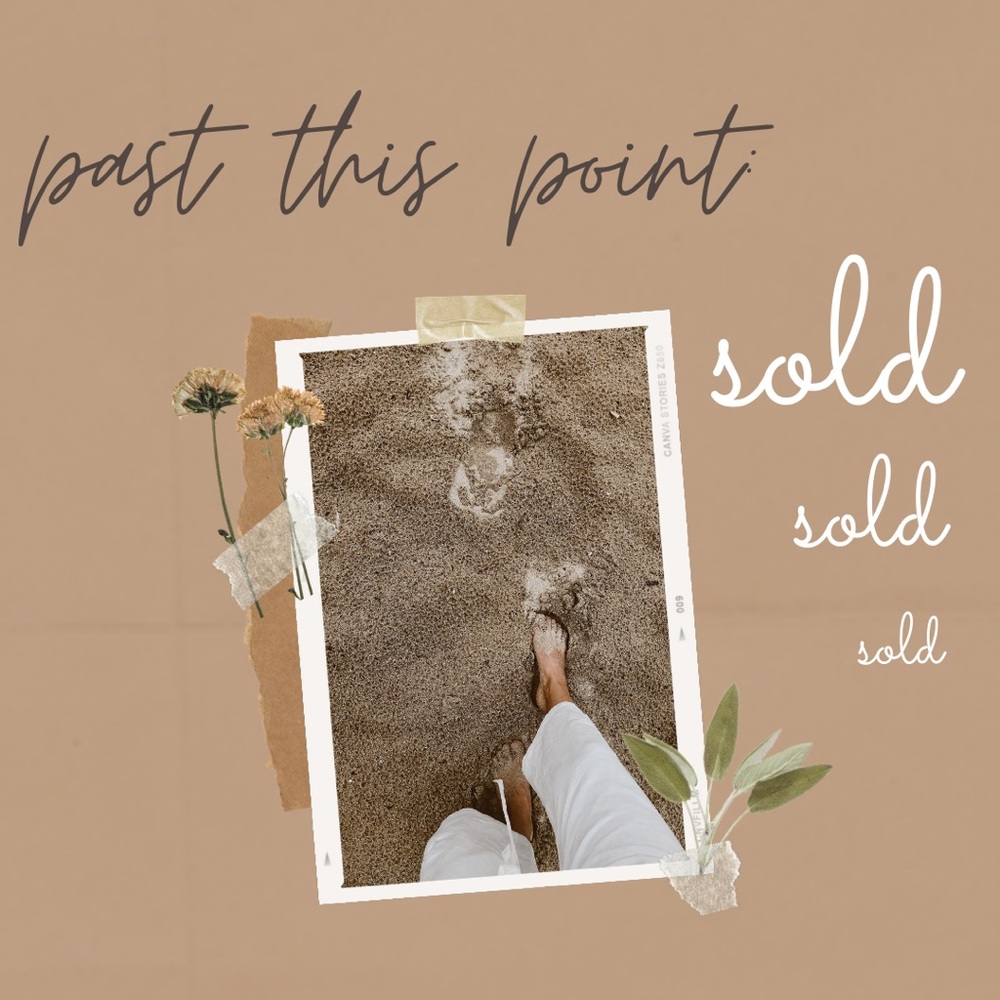 PAST THIS POINT: ALL ITEMS ARE SOLD✨